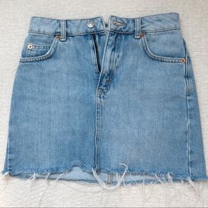 Topshop Denim Skirt